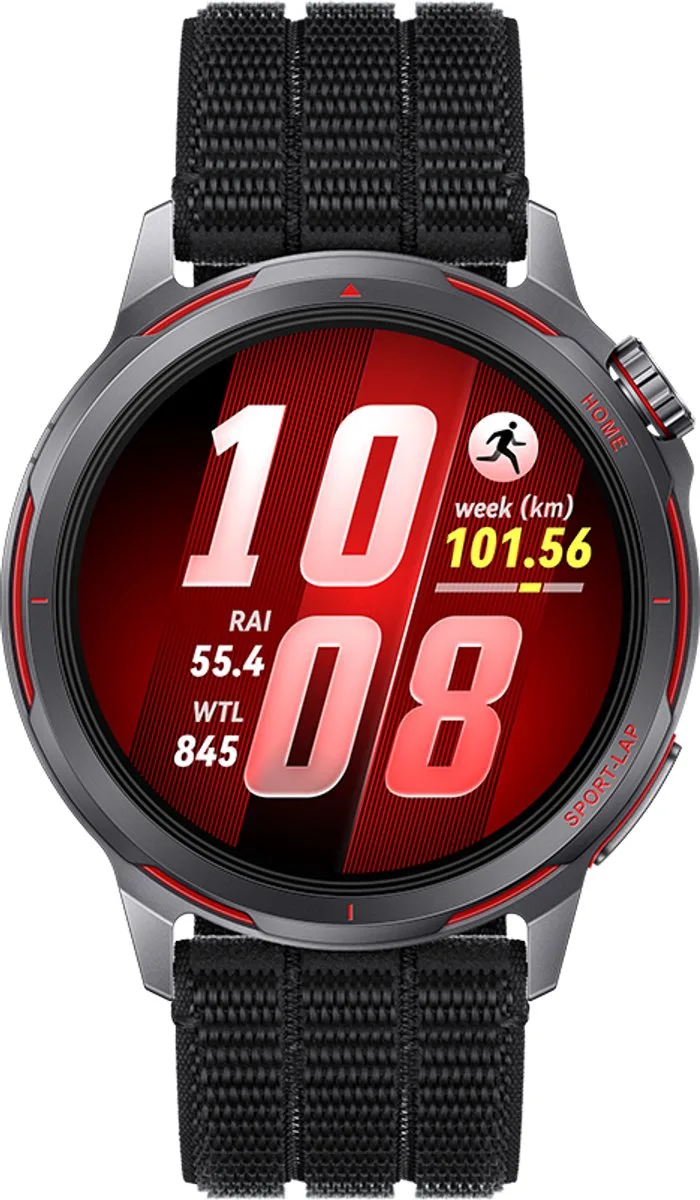 WATCH GT Runner 2 hardloop smartwatch| Ultra precieze positionering | Slimme marathonmodus | Dun & licht design de Huawei en Noir – photo produit