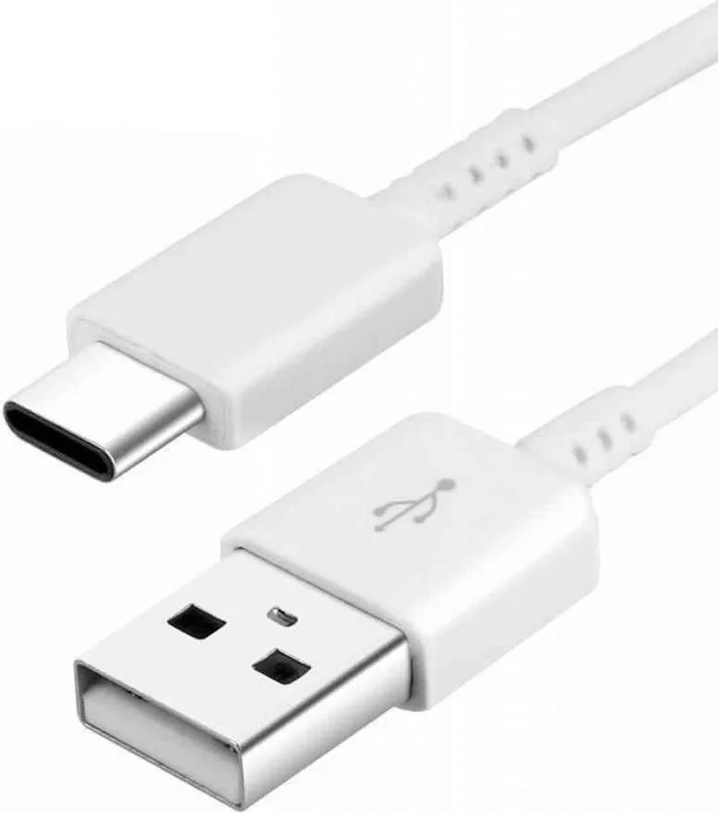 USB-C Data- en Laadkabel - Kabel - Oplaadkabel - Type C Naar USB-A - Oplaadsnoer Telefoon - Laptop – 1,5 Meter van LDNIO in Wit – productfoto