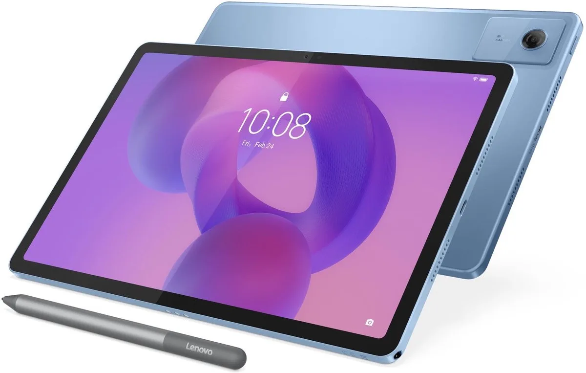Idea Tab 11" (8GB 256GB) (5G) - Polar Blue + Pen van Lenovo in Blauw – productfoto