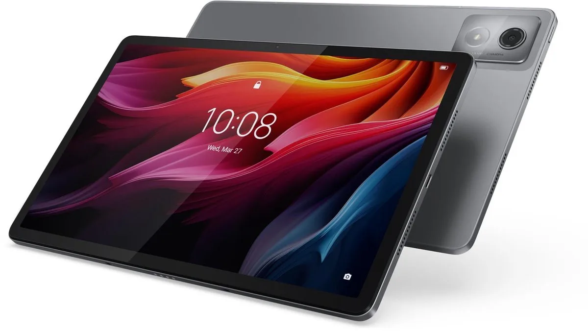 Tab K11 Plus – 8GB RAM – 256GB opslag – 4G– 11.4 inch van Lenovo in Grijs – productfoto