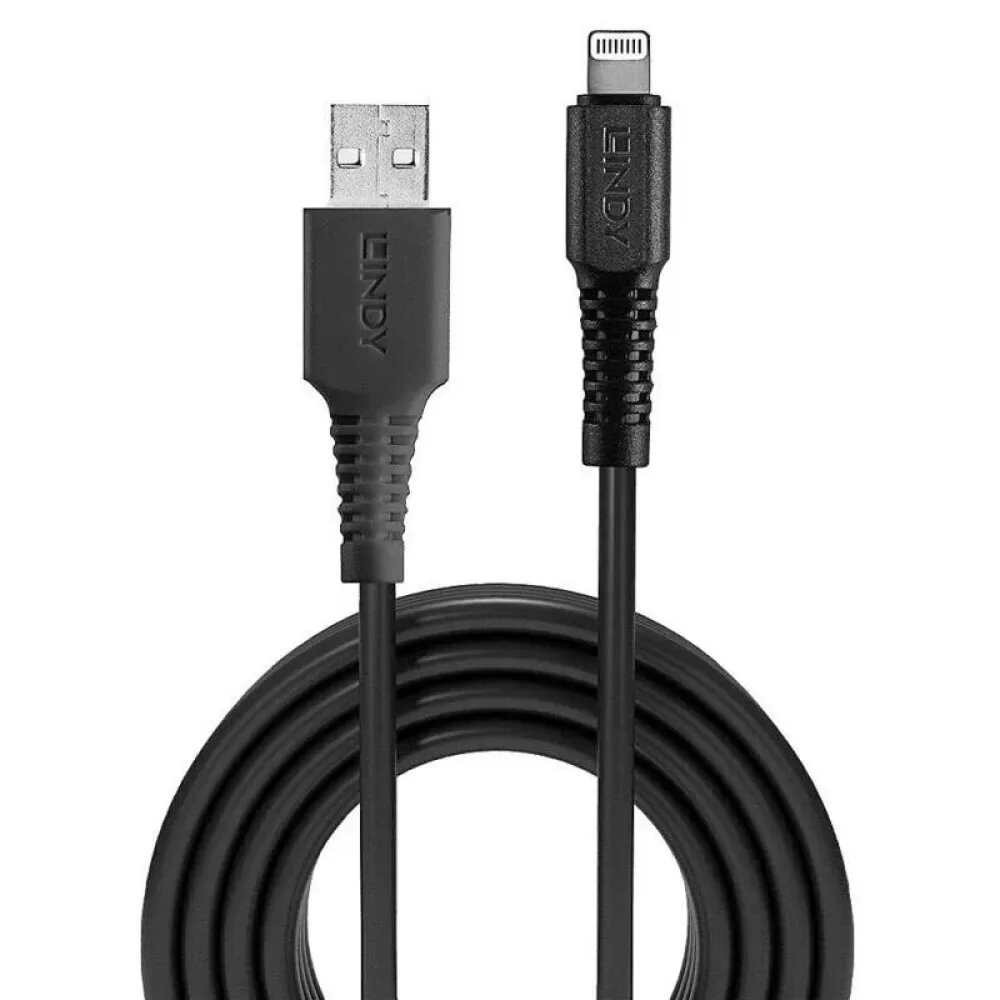 Lindy 31322 3 M Usb-a Til Lightning-kabel fra Lindy – produktbillede