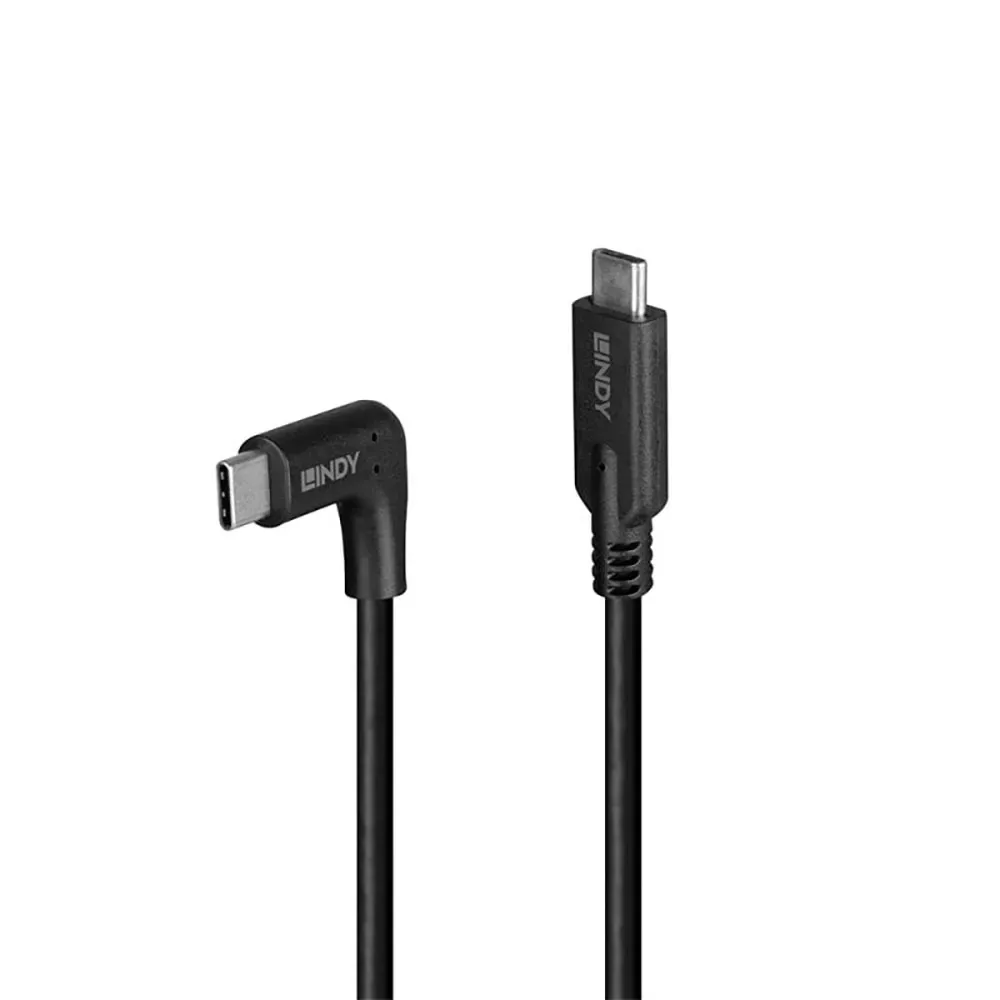 Lindy 90° Usb-c-kabel 0.5 M fra Lindy – produktbillede