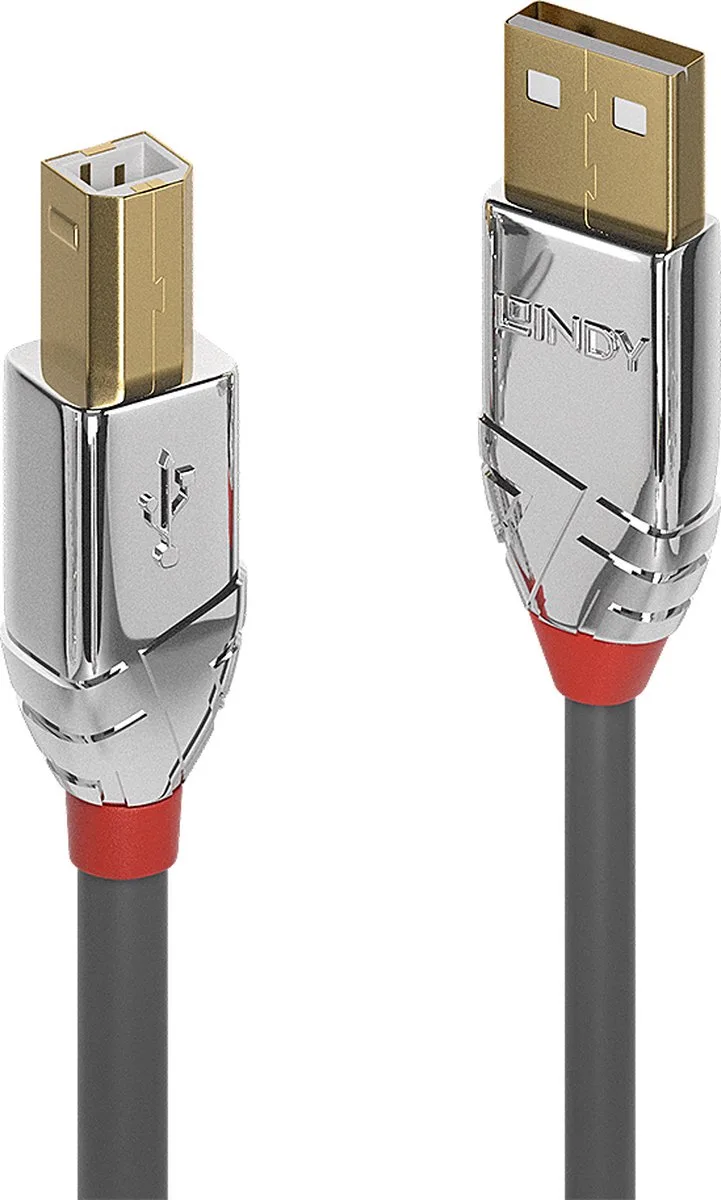 Kabel Micro USB LINDY 36641 1 m (1 Stuks) fra Lindy i Grå – produktbillede