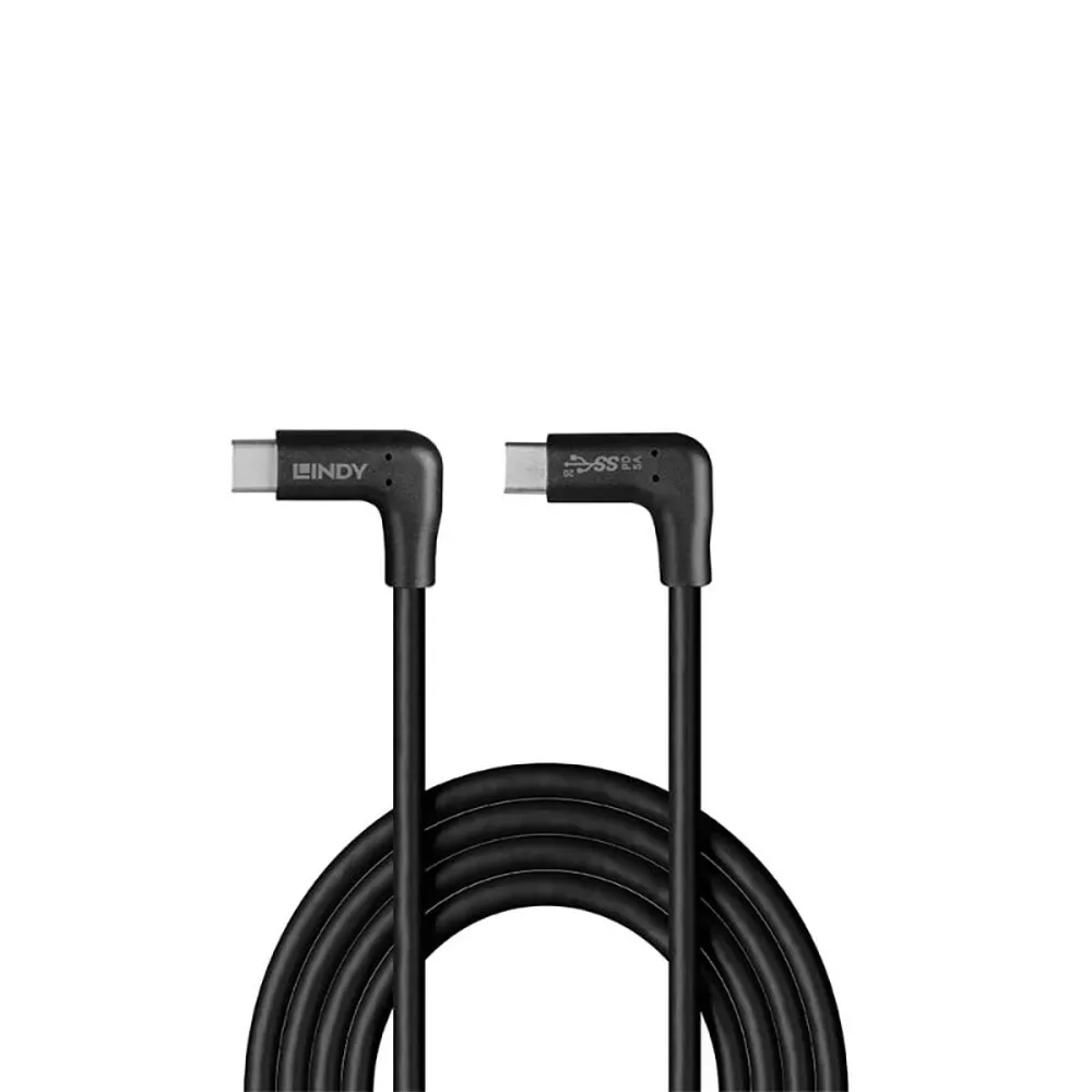 Lindy 2x90º Usb-c-kabel 0.5 M fra Lindy – produktbillede