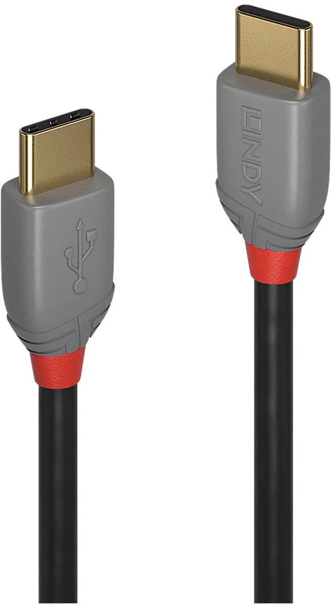 Lindy 2.0 Usb-c-kabel 3 M von Lindy in Schwarz – Produktfoto
