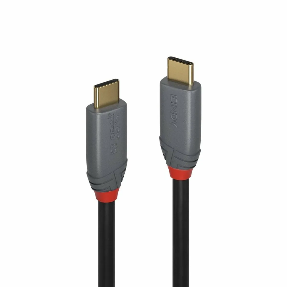 Lindy 36903 USB-kabel USB 3.2 Gen 2 (3.1 Gen 2) 2 m USB C von Lindy in Schwarz – Produktfoto