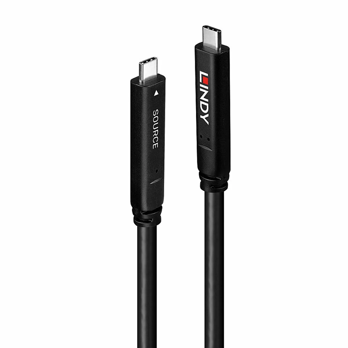 Lindy 43399 Displayport Til Usb-c-kabel fra Lindy i Sort – produktbillede
