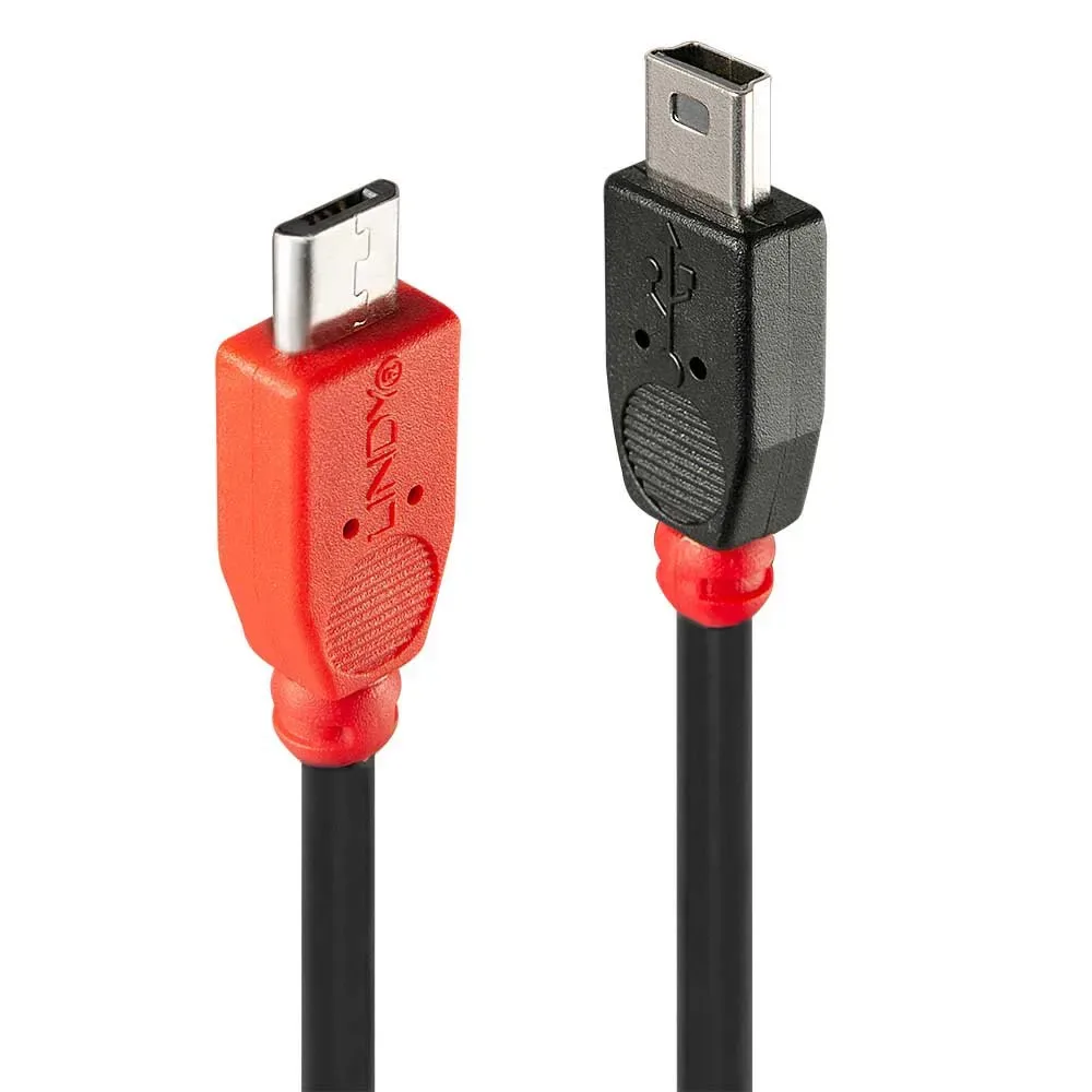 Lindy 903119058 50 Cm Usb-a Naar Micro Usb-b Kabel fra Lindy – produktbillede