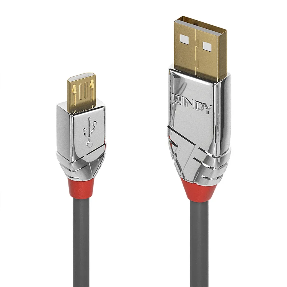 Usb 2.0 Usb-a Naar Micro-usb-kabel 1 M från Lindy – produktbild