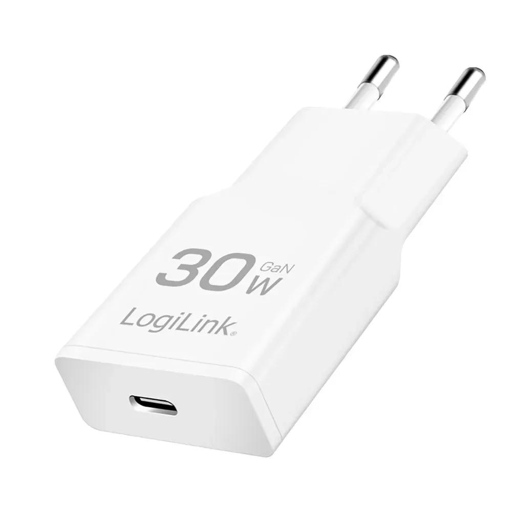 Gan 30w Usb-c-wandlader från LogiLink – produktbild
