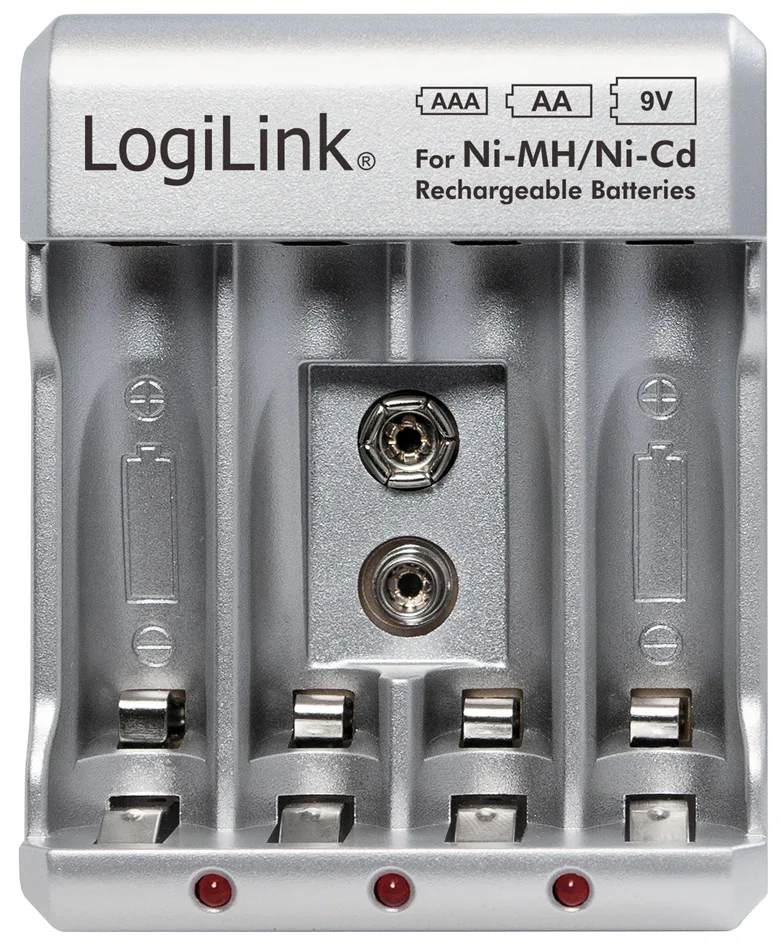 Stecker-Ladegerät, silber från LogiLink – produktbild