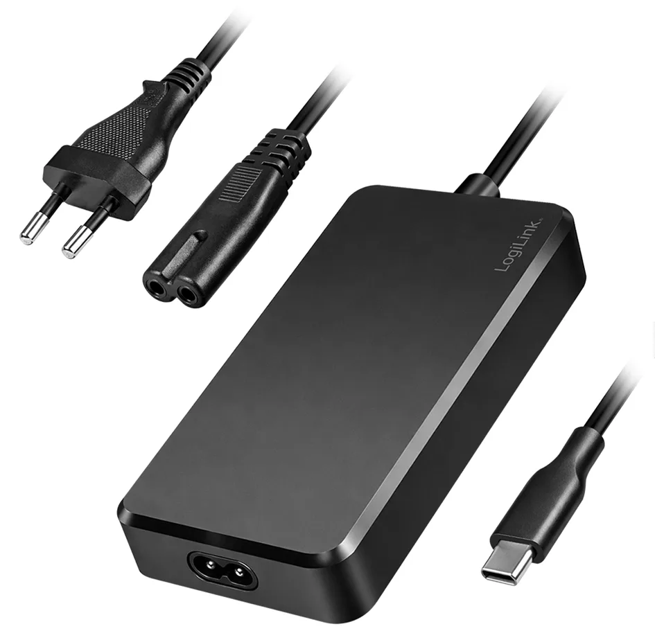 Universal-Netzteil mit USB-C Kabel, 65 Watt fra LogiLink – produktbillede