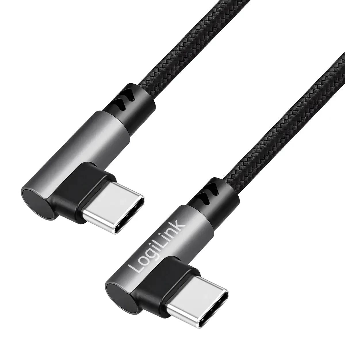 USB-C kabel USB 2.0 USB-C® stik 0.50 m Sort CU0460 fra LogiLink – produktbillede