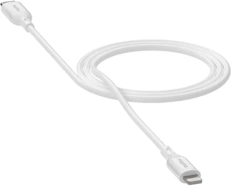 Essentials USB-C naar Lightning Kabel 60W 3 Meter från mophie i Vit – produktbild