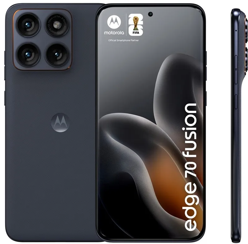 Edge 70 Fusion – 5200 mAh – 8GB/256GB – 5G by Motorola in Silhouette – product photo