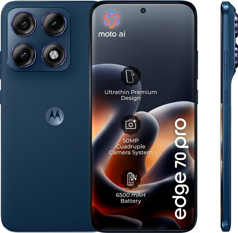 edge 70 pro - 8/256GB by Motorola in PANTONE Titan – product photo