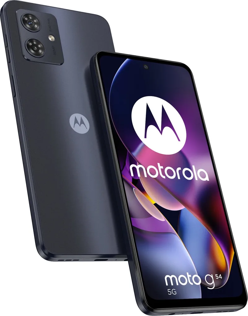 moto g54 5G - 256GB de Motorola en Midnight Blue – photo produit