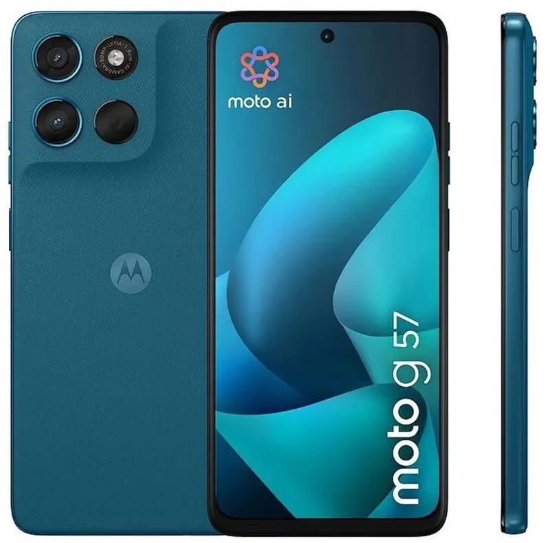 Moto G57 256GB/8GB PANTONE corsair de Motorola en Vert – photo produit