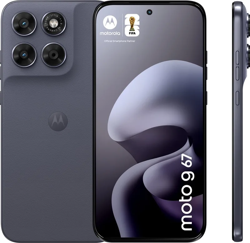 moto g67 - 4/256GB - PANTONE Arctic Seal by Motorola in Grey – product photo