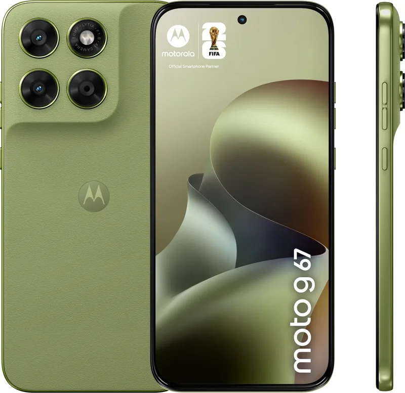 moto g67 - 4/256GB - PANTONE Nile by Motorola in Green – product photo