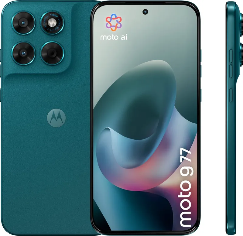 moto g77 - 8/256GB by Motorola in Pantone Shaded Spruce – product photo