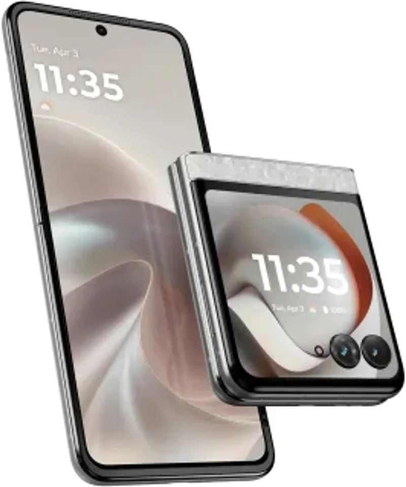 Razr 70 256GB Grijs van Motorola in Steenkleur – productfoto