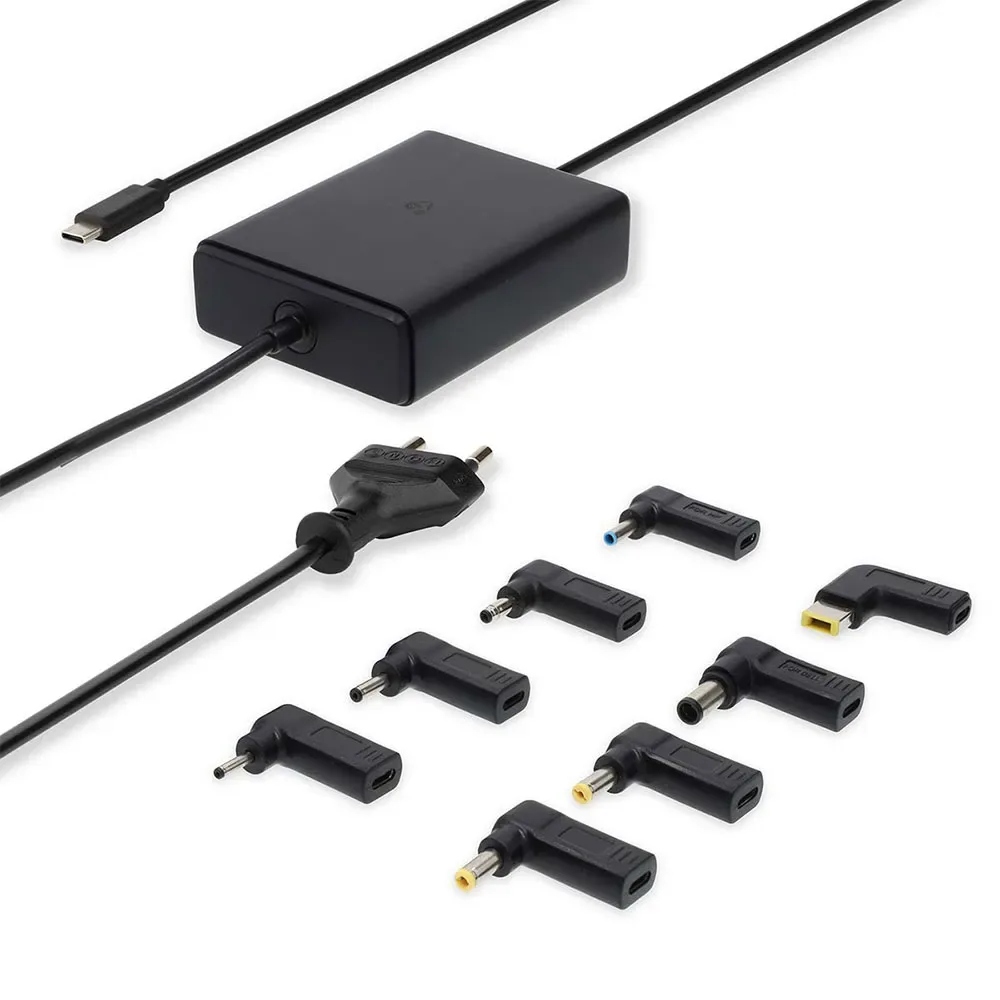 Chargeur Pour Ordinateur Portable Nbau100110bk de Nedis – photo produit