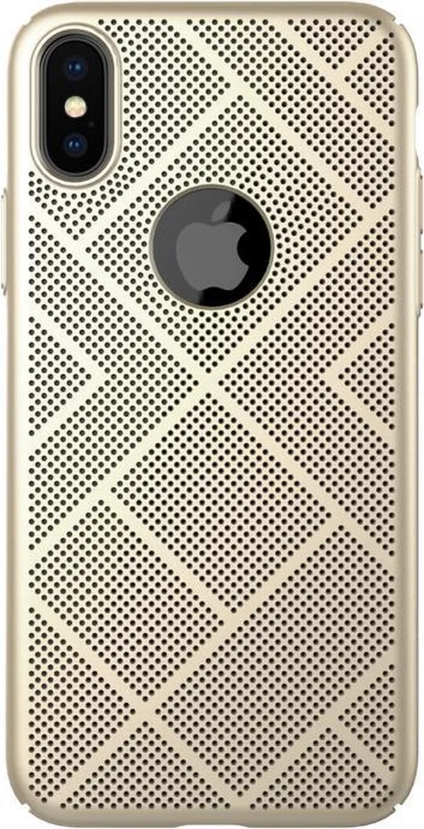 Air Hard Case voor Apple iPhone X (5.8") by Nillkin in Gold – product photo