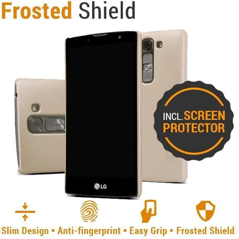 Backcover LG Magna - Super Frosted Shield - Gold van Nillkin in Goud – productfoto