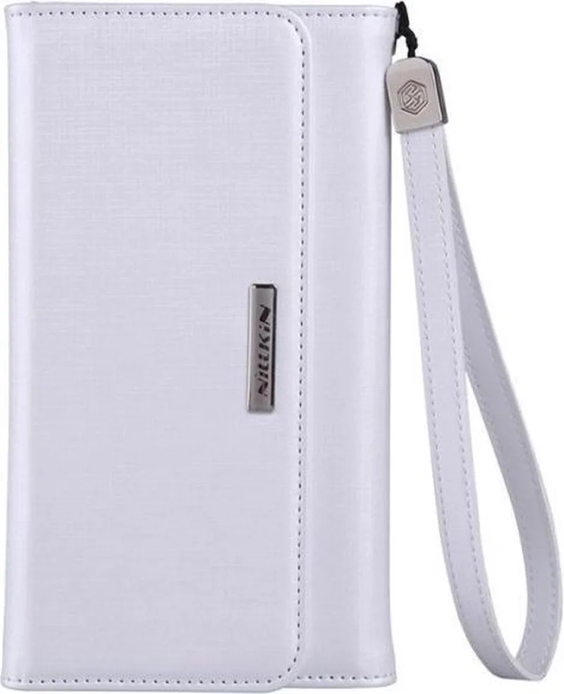 Bazaar Leather Case Apple iPhone 6 - leder hoesje van Nillkin in Wit – productfoto