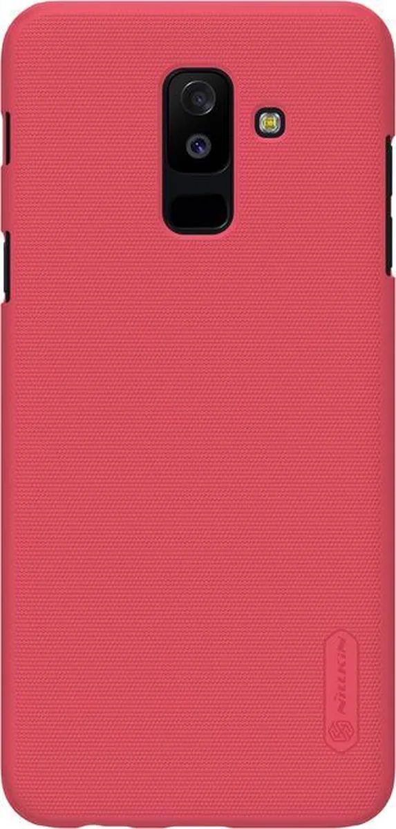 Frosted Shield Case Samsung Galaxy A6 Plus (2018) by Nillkin in Red – product photo