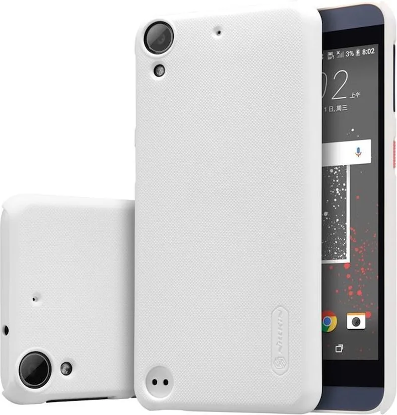 Frosted Shield Hard Case voor HTC Desire 530 van Nillkin in Wit – productfoto