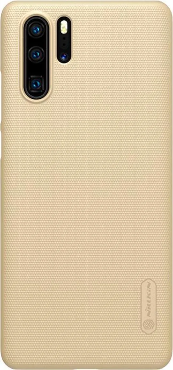 Frosted Shield Hard Case voor Huawei P30 Pro van Nillkin in Goud – productfoto