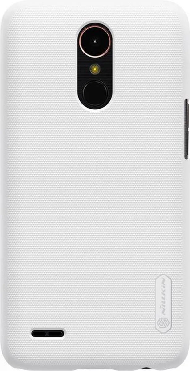 Frosted Shield Hard Case voor LG K10 (2017) von Nillkin in Weiß – Produktfoto