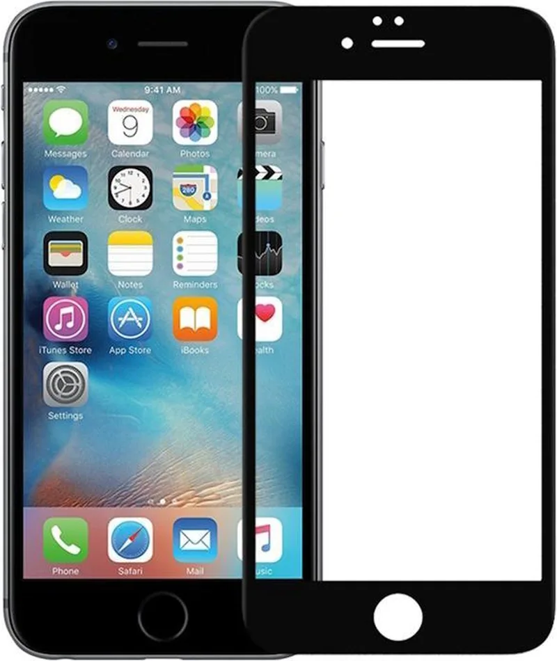 Full Face Tempered Glass 3D AP+ PRO iPhone 6 Plus - Zwart från Nillkin – produktbild