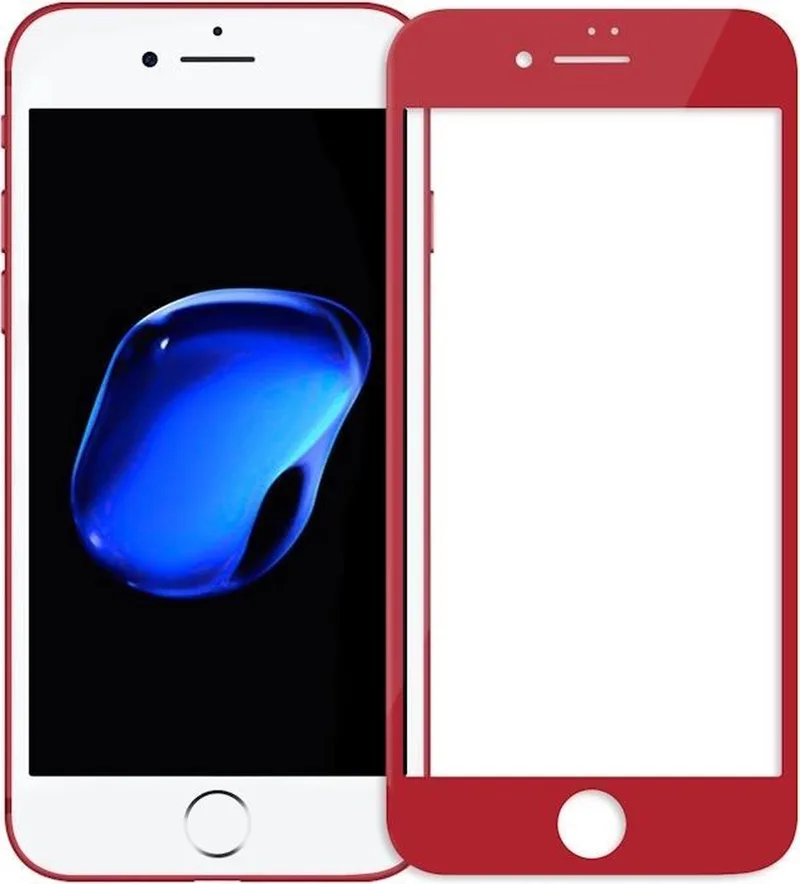Full Face Tempered Glass 3D AP+ PRO voor Apple iPhone 7 (4.7") Rood från Nillkin – produktbild