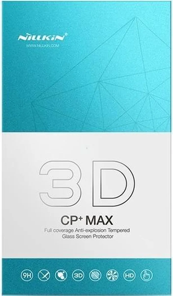 Full Face Tempered Glass 3D CP+MAX voor Samsung Galaxy S8 Plus fra Nillkin – produktbillede
