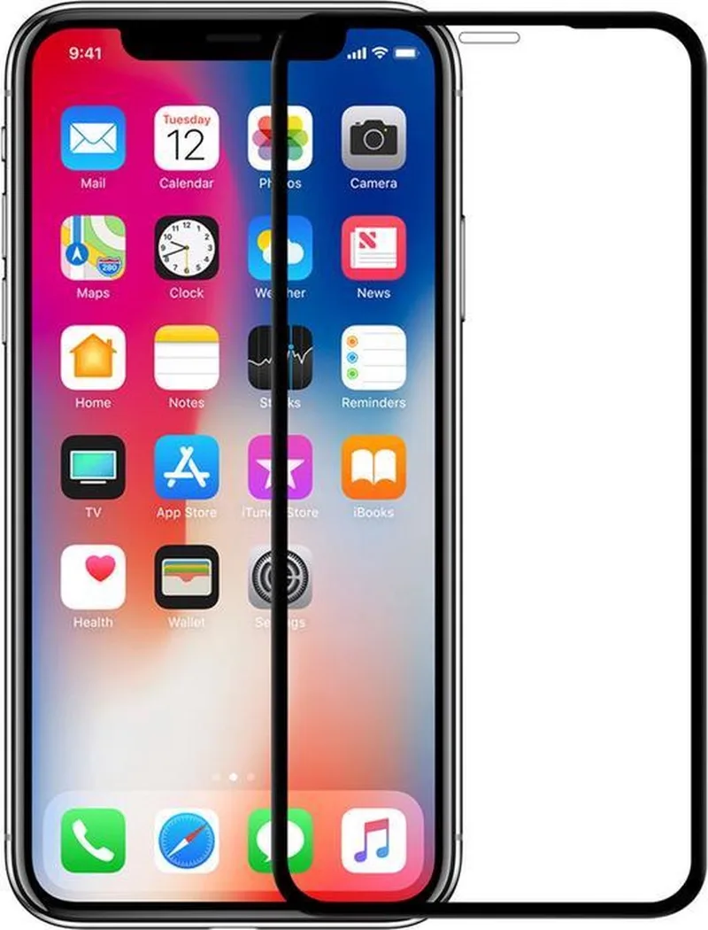 FullFace Tempered Glass XD CP+MAX - Apple iPhone XR (6.1'') - Zwart by Nillkin – product photo