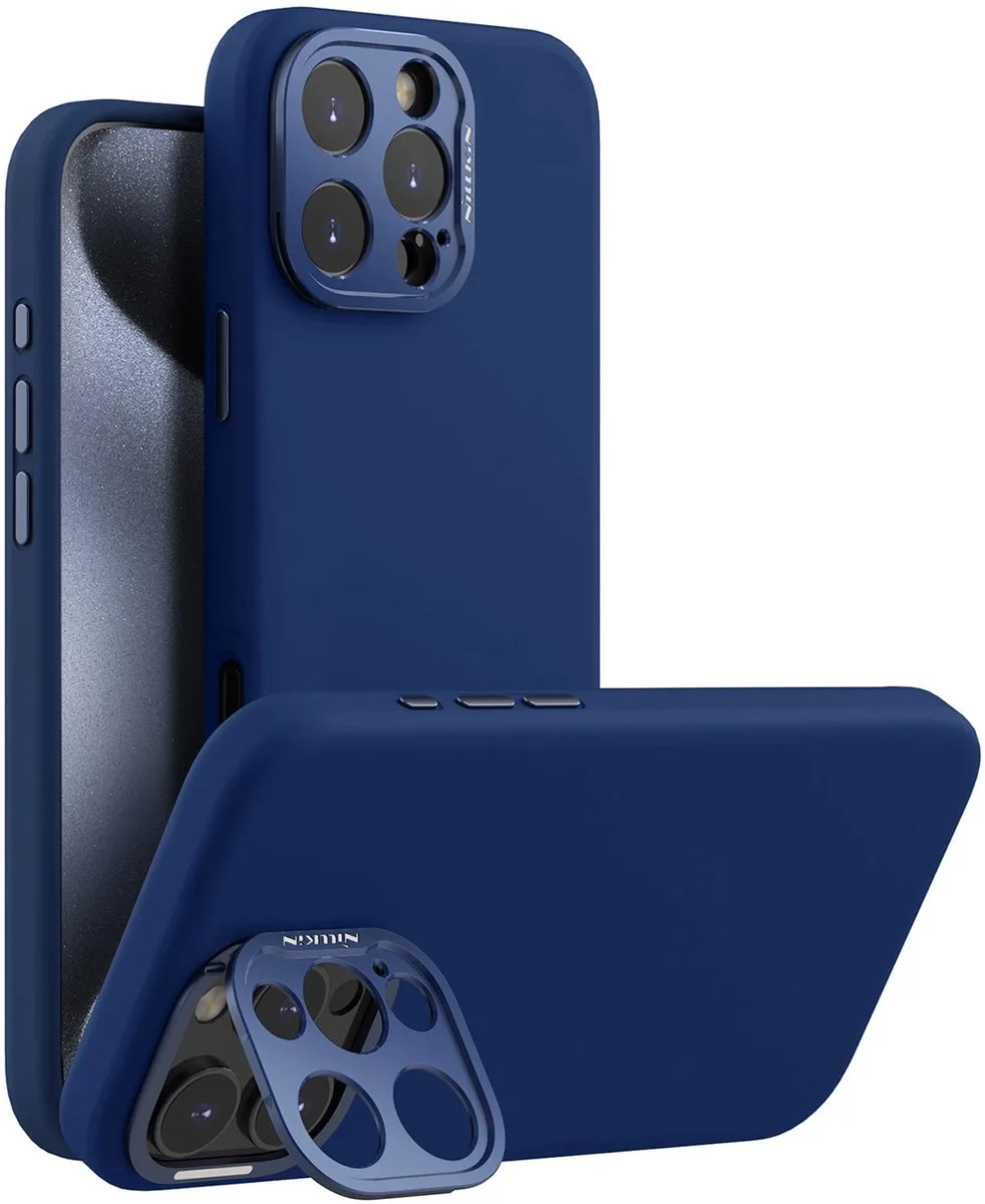 Lenswing Case Magnetisch Voor Iphone 16 Pro Duurzaam En Veilig van Nillkin in Transparant – productfoto