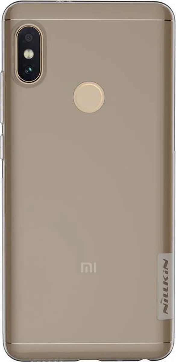 Nature TPU Case voor Xiaomi Redmi Note 5 Pro de Nillkin en Gris – photo produit