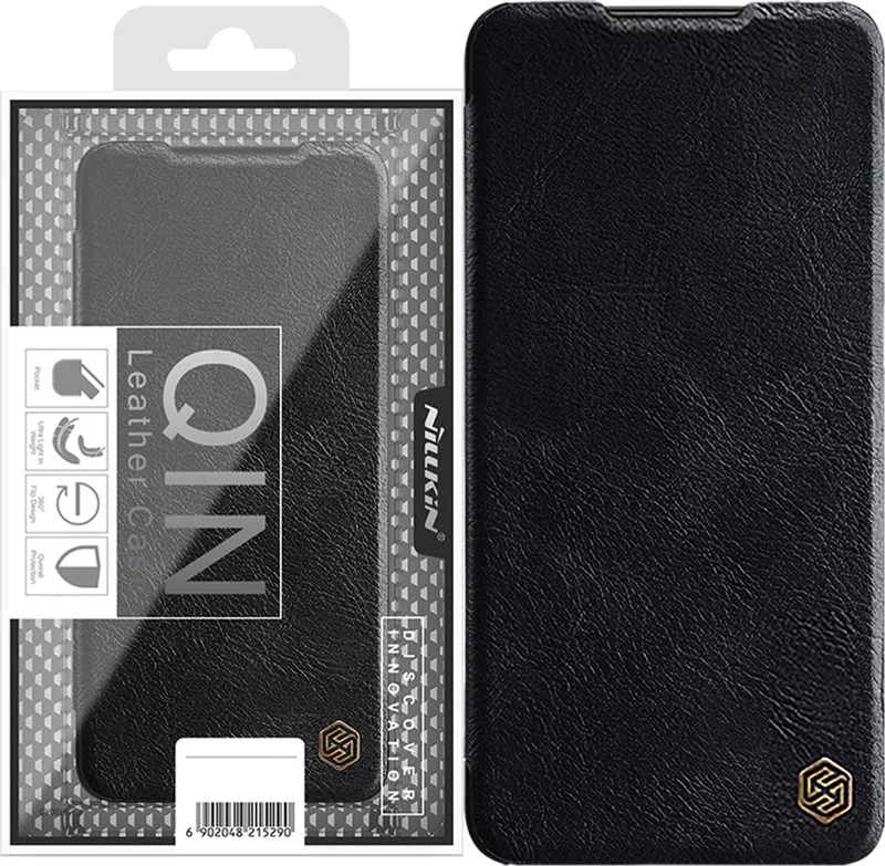Qin Book Case voor Xiaomi Redmi Note 11 Pro fra Nillkin i Sort – produktbillede