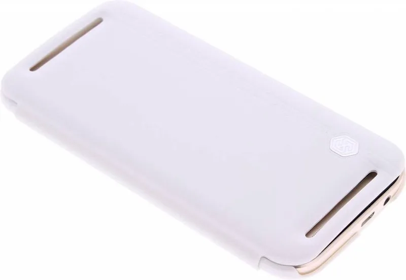 Rain Series slim booktype hoes - HTC One M8 de Nillkin en Blanc – photo produit