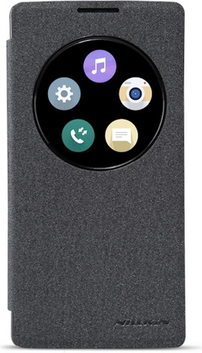 Sparkle Series Book Case Lenovo K5 Note från Nillkin i Svart – produktbild