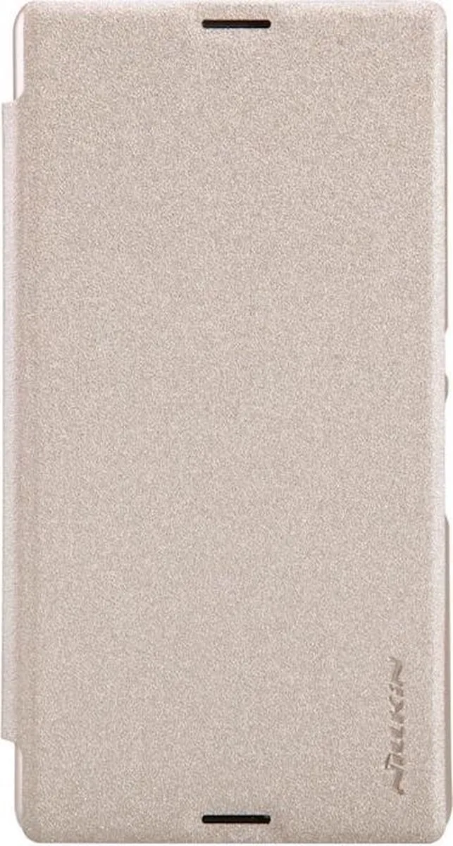 Sparkle Series Leather Case Sony Xperia E3 - Gold by Nillkin in Gold – product photo