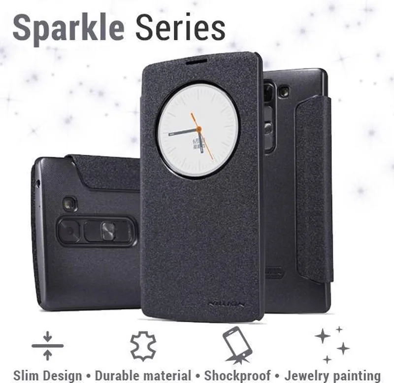 Sparkle Series View Window Case LG Magna/G4c från Nillkin i Svart – produktbild