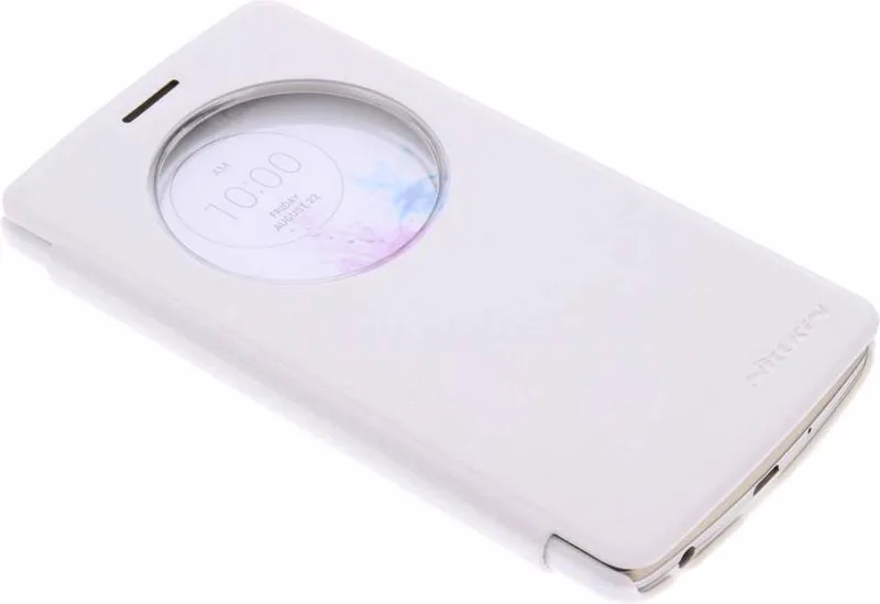 Sparkle slim booktype hoes LG G3 S de Nillkin en Blanc – photo produit