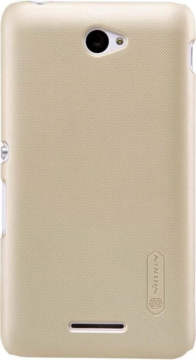 Super Frosted Backcover Sony Xperia E4 - Gold från Nillkin i Guld – produktbild