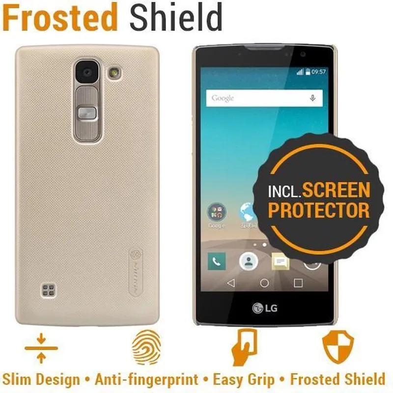 Super Frosted Shield Case LG Spirit van Nillkin in Goud – productfoto