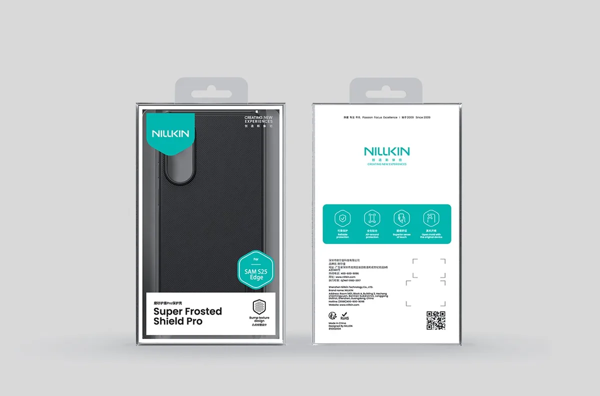 SUPER SHIELD PRO SAMSUNG S25 EDGE van Nillkin in Blauw – productfoto
