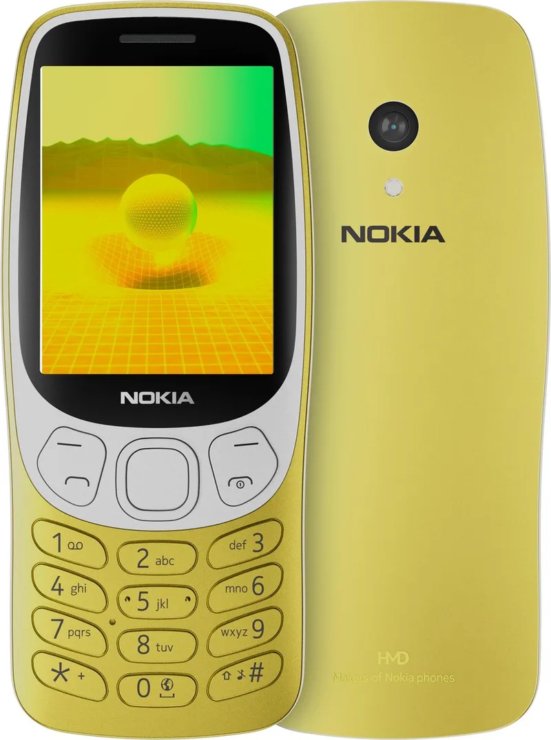 Nokia 3210 4G Geel de Nokia en Jaune – photo produit
